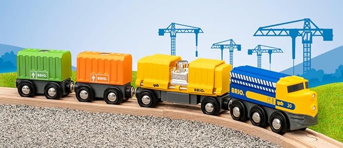 Three Wagon Cargo Train by BRIO