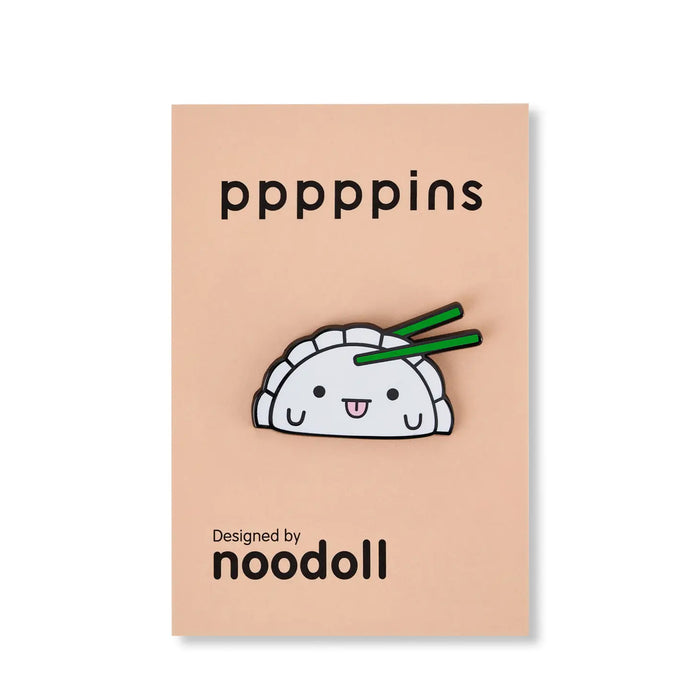 SALE Ricedumpling Enamel Pin by Noodoll