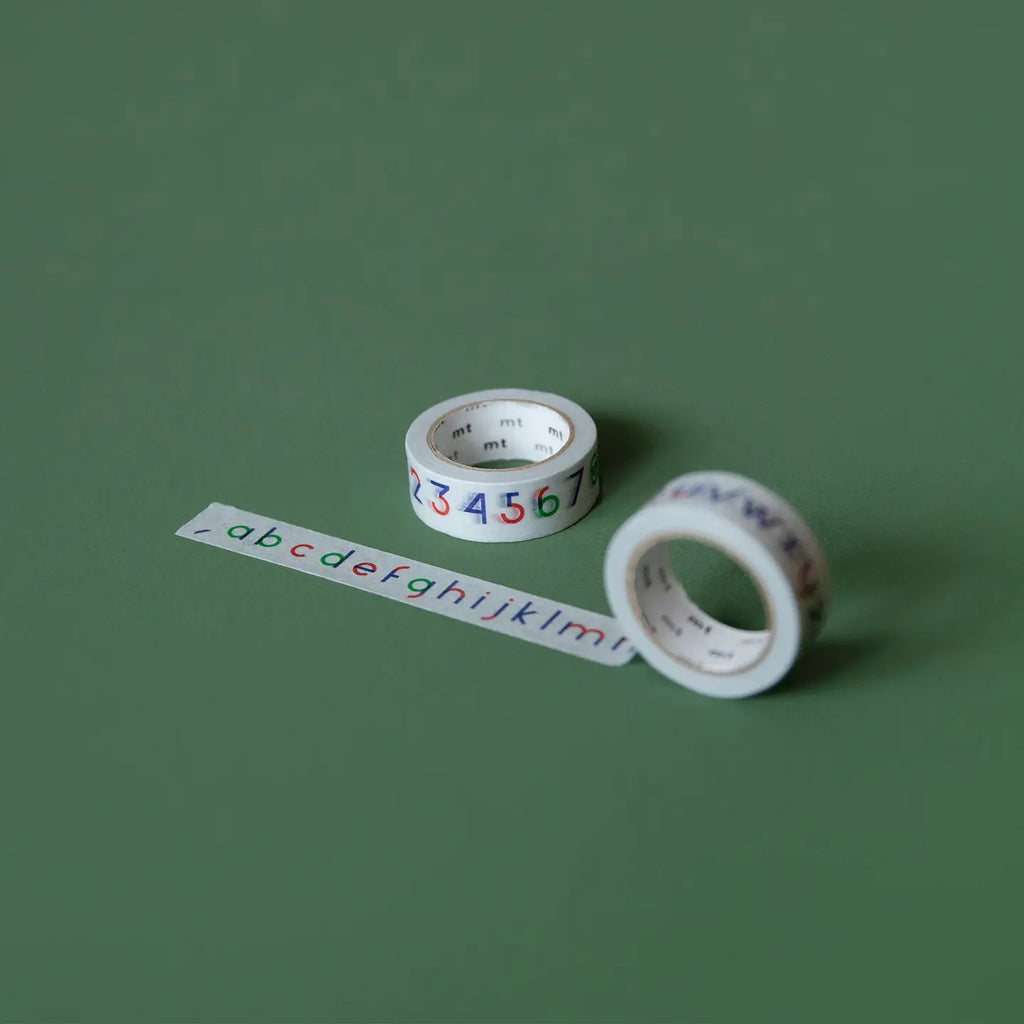 Masking Tape- Alphabet by MT Papier Tigre