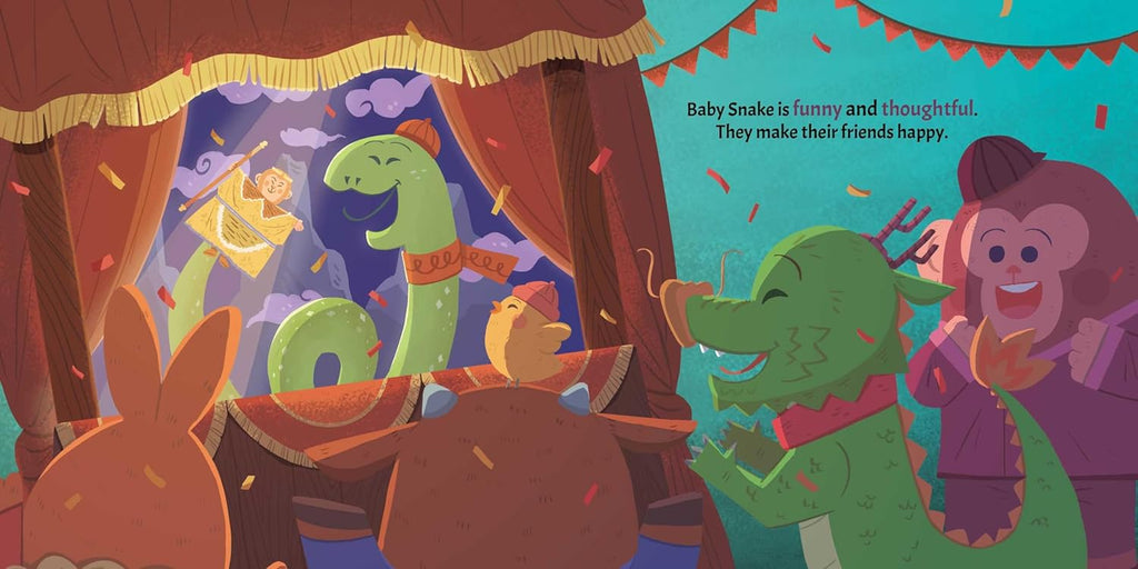 It's Your Year, Baby Snake Board Book by Ariel Hsu