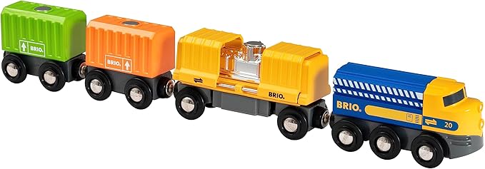 Three Wagon Cargo Train by BRIO