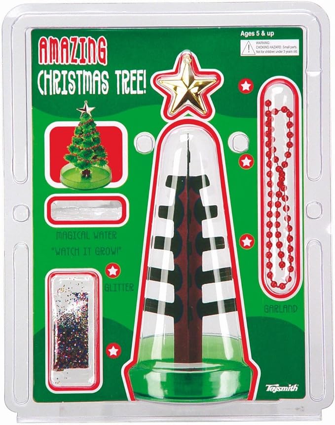 SALE Amazing Crystal Growing Christmas Tree by Toysmith