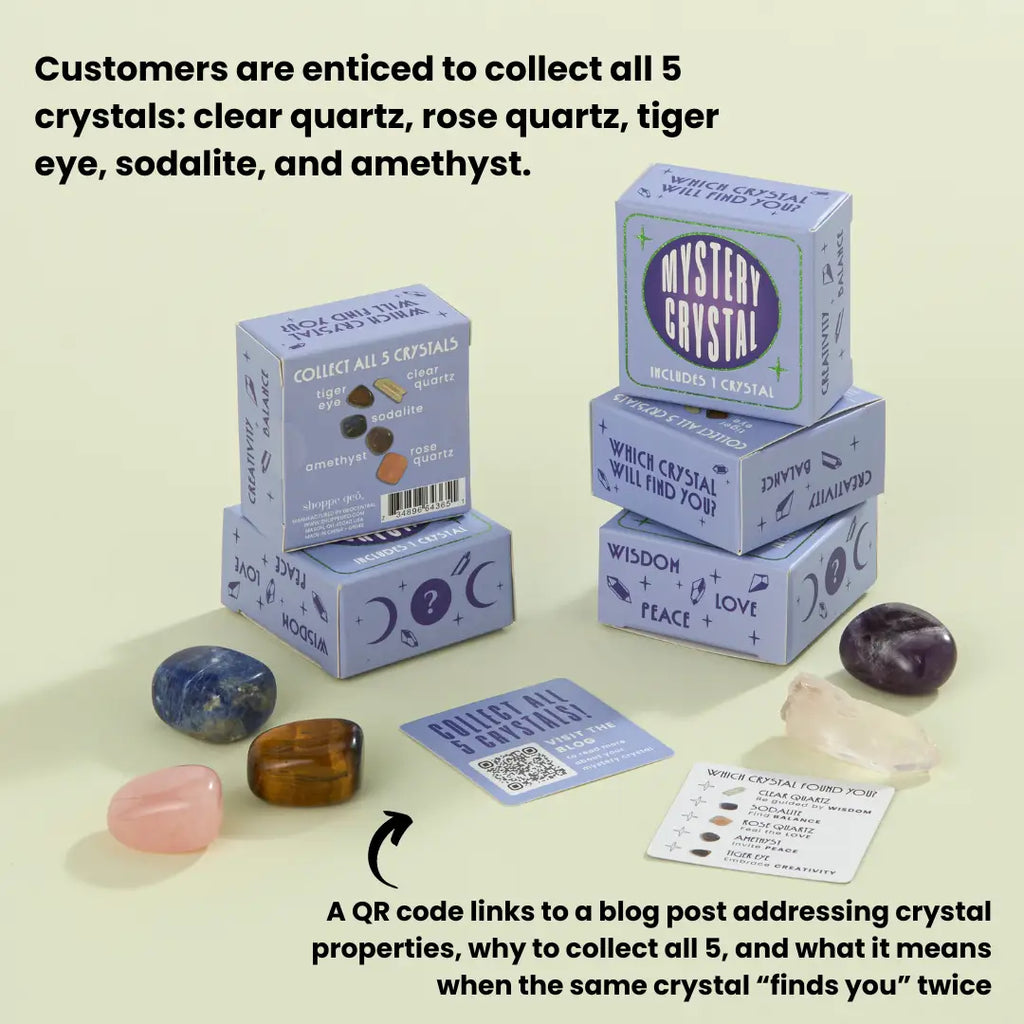 Mystery Crystal Blind Box by GeoCentral