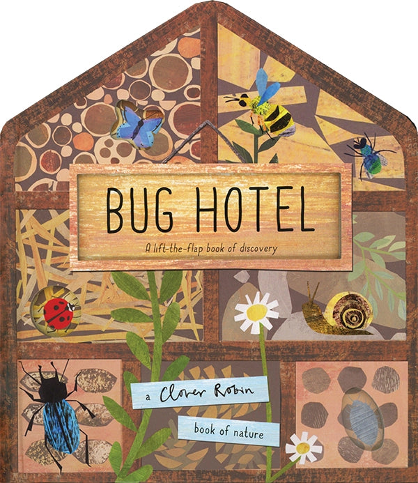 Bug Hotel Discovery Board Book by Clover Robin