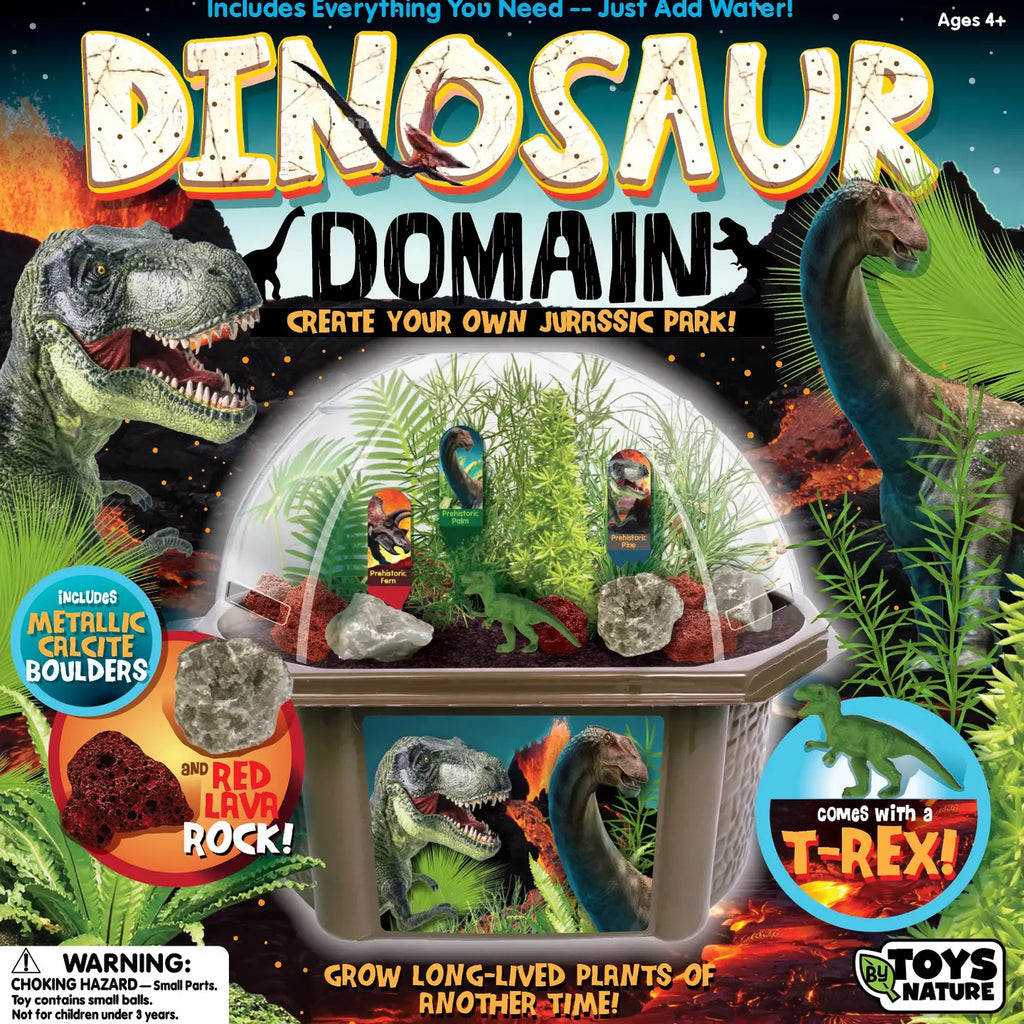 Dinosaur Domain Biosphere by Toys by Nature