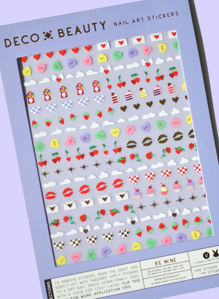 Be Mine Nail Stickers by Deco Beauty