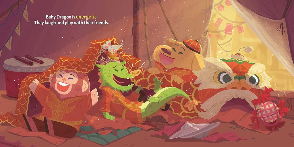 It's Your Year, Baby Dragon Board Book by Ariel Hsu