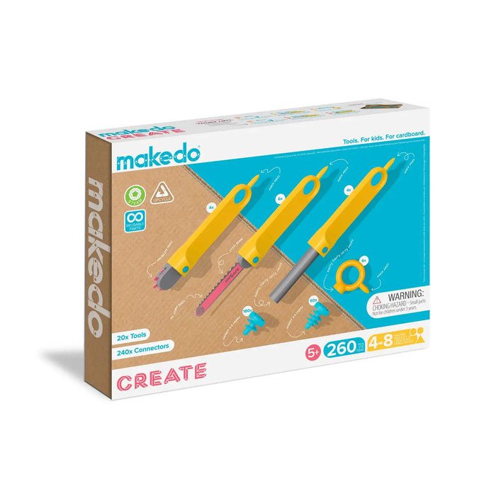 CREATE Cardboard Construction Kit by Makedo USA