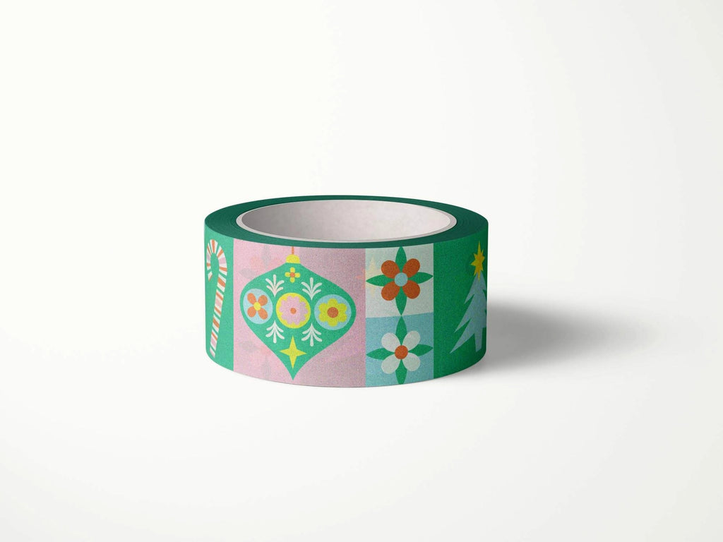 Holiday Block Washi Tape 25mm by My Darlin'