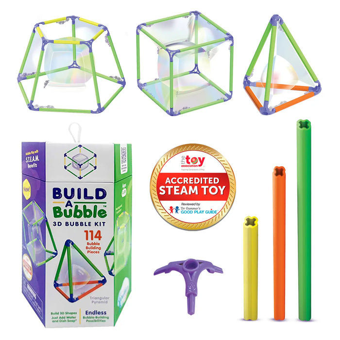 Build-A-Bubble Montessori 3D Bubble Kit by South Beach Bubbles