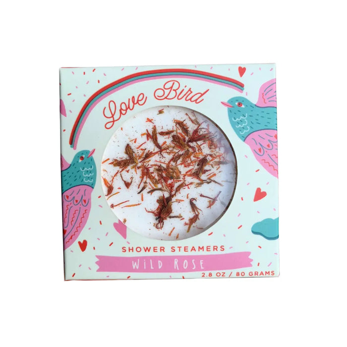 Love Bird Wild Rose Shower Steamer Set by Sow the Magic