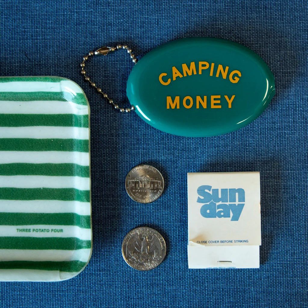 Camping Money Coin Pouch by Three Potato Four