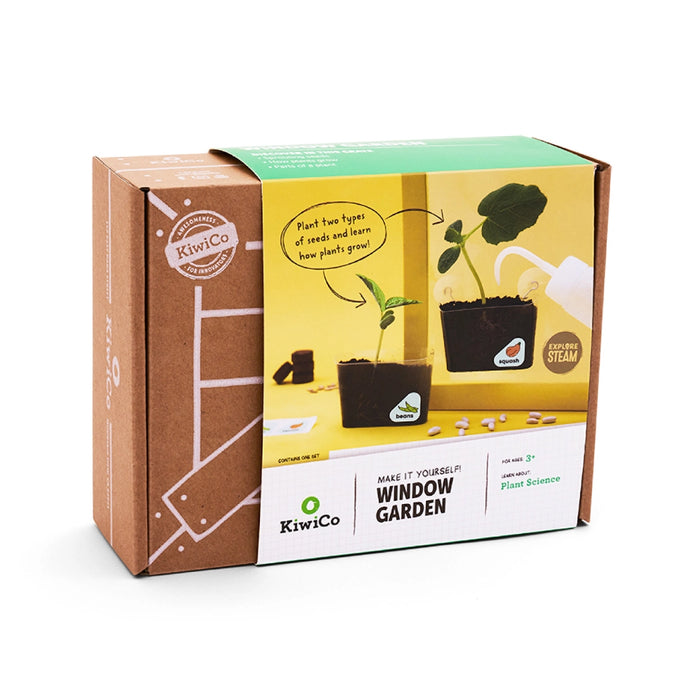 Window Garden Diy Growing Plant Kit by KiwiCo