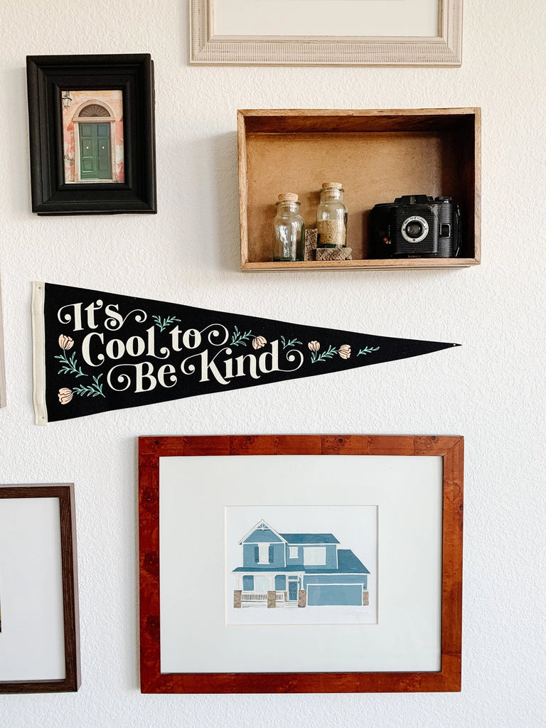 It's Cool To Be Kind Pennant by Oxford Pennant