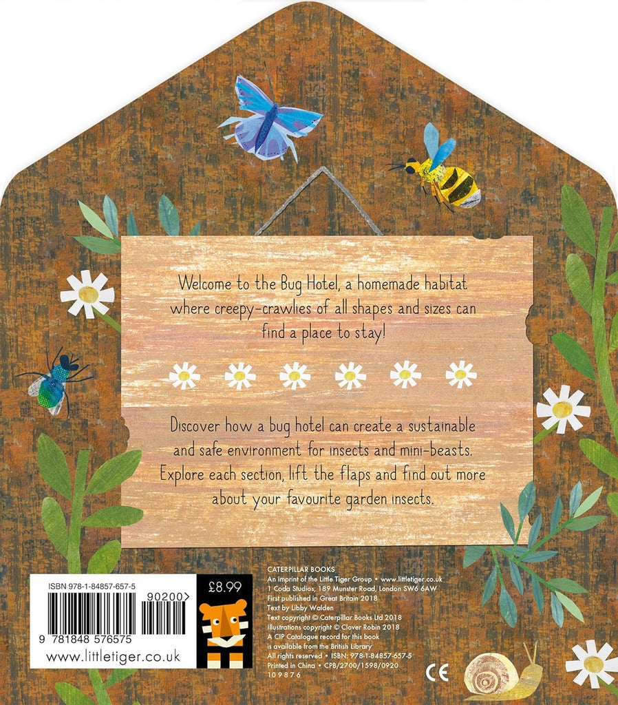 Bug Hotel Discovery Board Book by Clover Robin