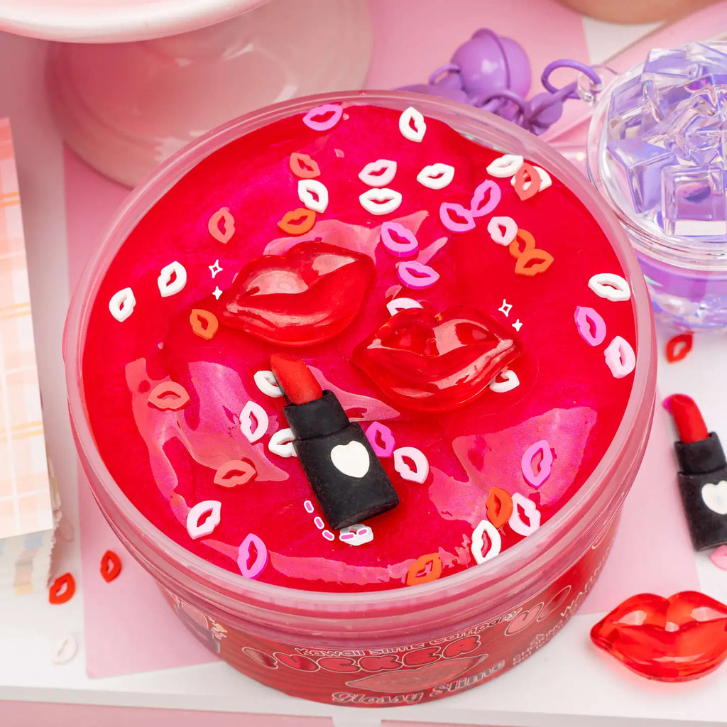 Pucker Up Glossy Slime by The Kawaii Company