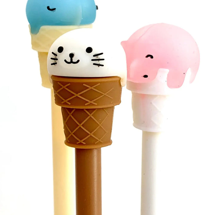 Ice Cream Animal Gel Pen by BCmini