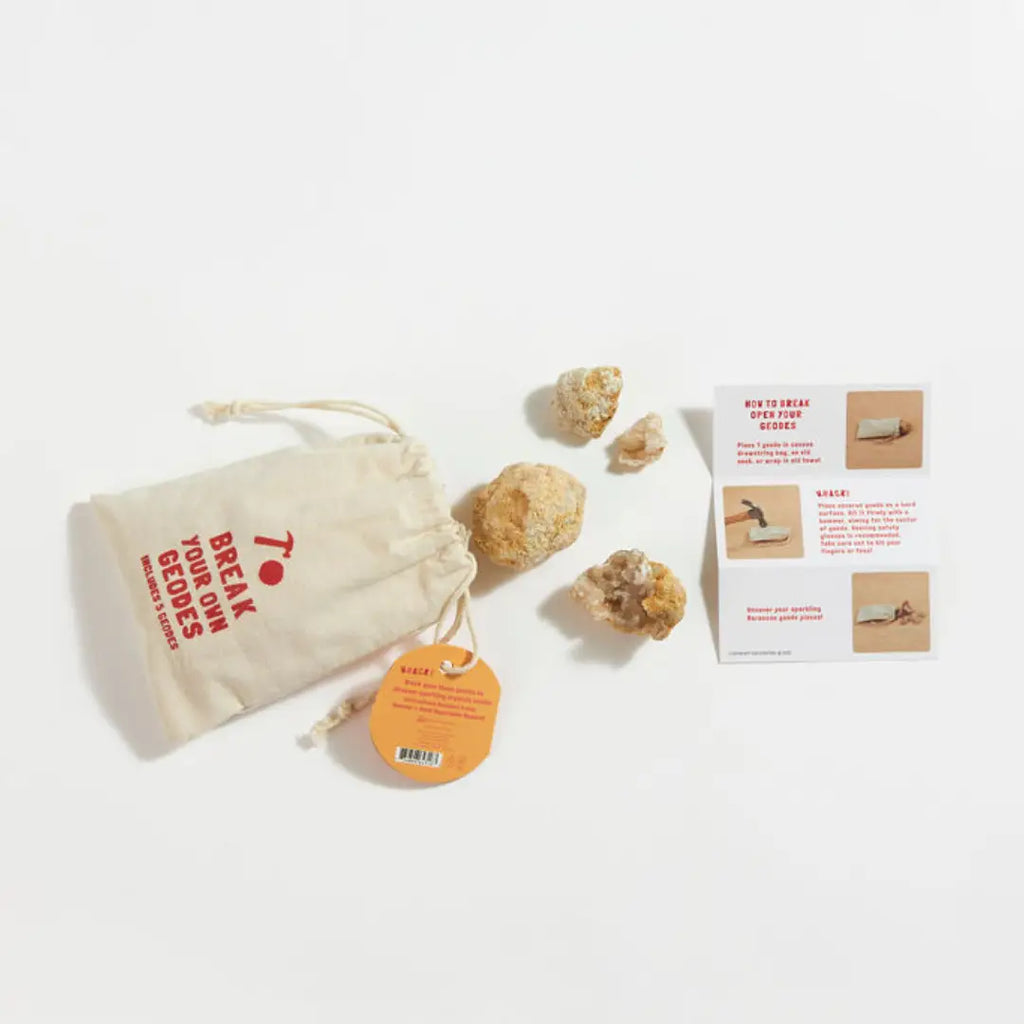 Break Your Own Geodes Bag by GeoCentral