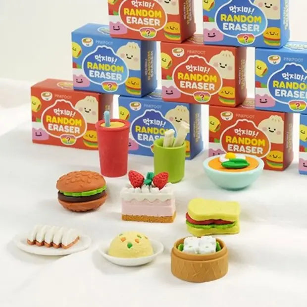 Yummy Snack Miniature Random Eraser Box by K-Wonderland