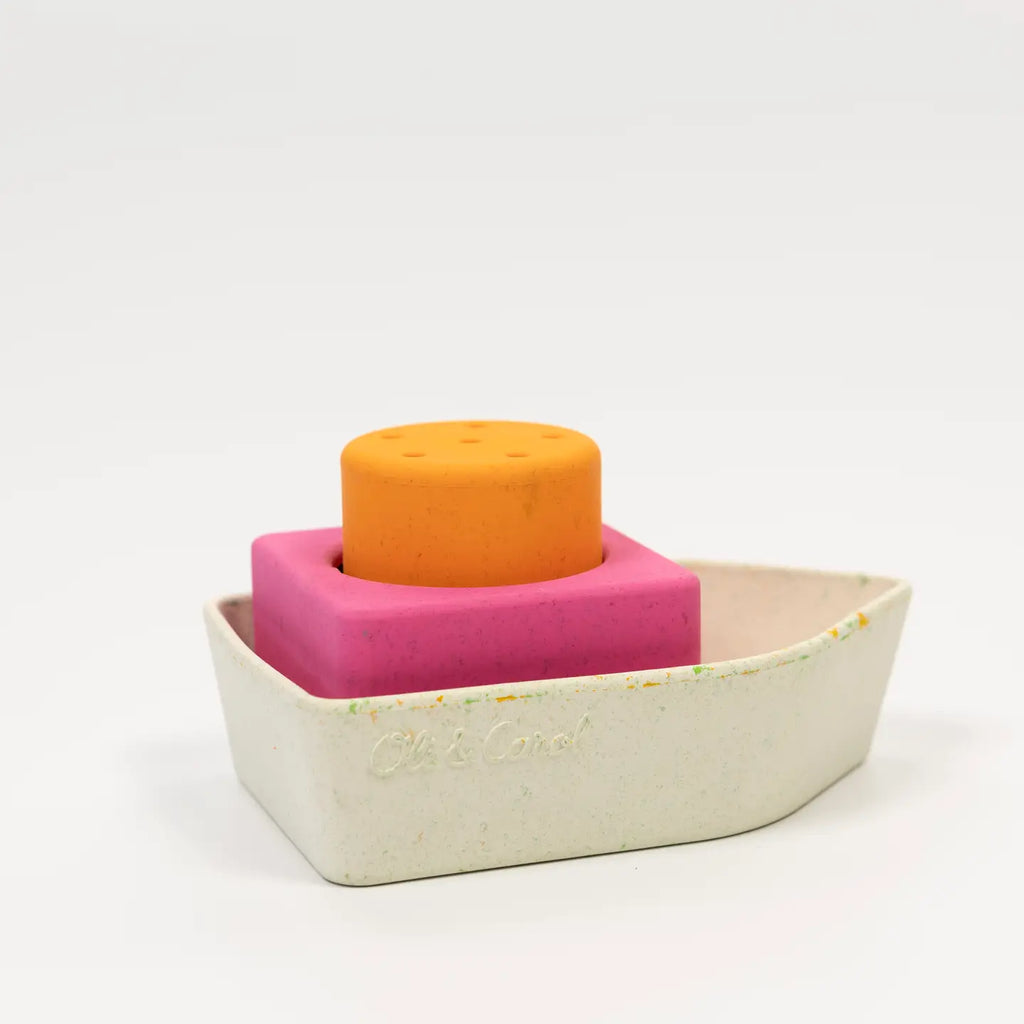 Upcycled Boat Bath Toy by Oli and Carol