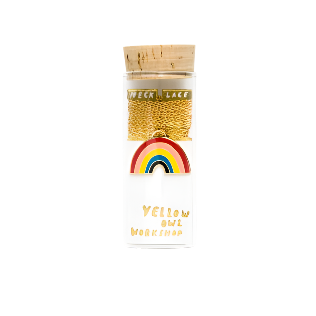 Rainbow Pendant by Yellow Owl Workshop