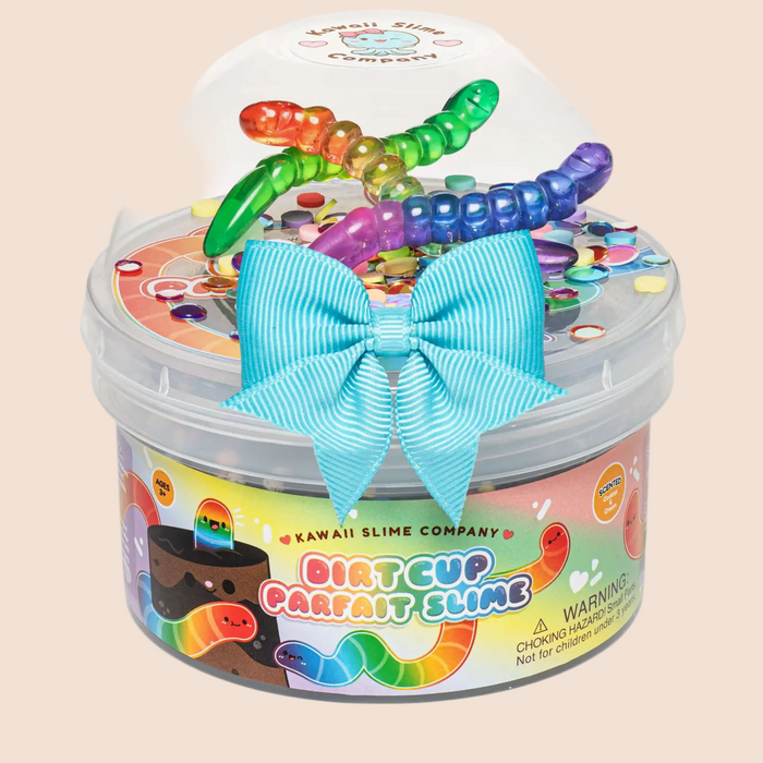 Dirt Cup Parfait Crunchy Slime by Kawaii Slime Company