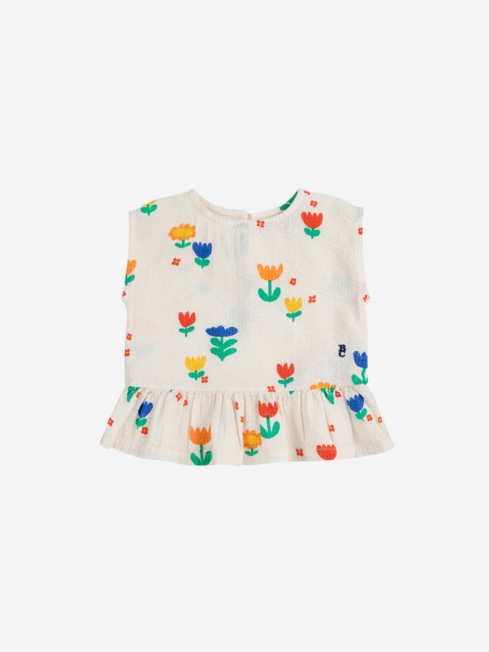 Baby Garden Party Woven Blouse by Bobo Choses