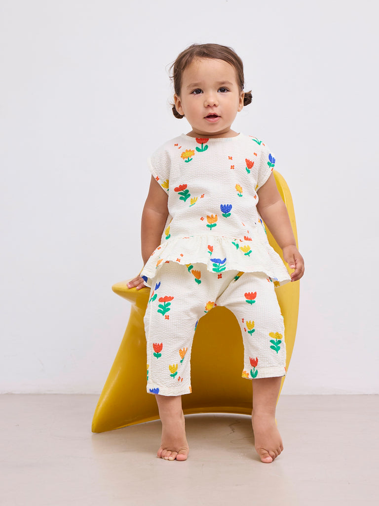 Baby Garden Party Woven Harem Pants by Bobo Choses