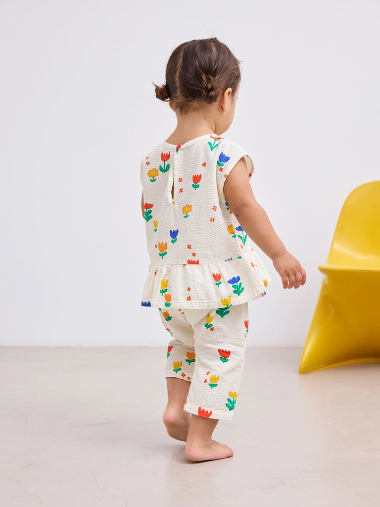 Baby Garden Party Woven Harem Pants by Bobo Choses