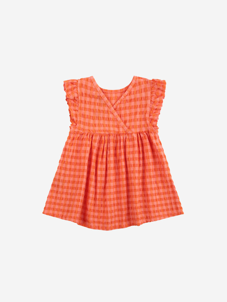 Baby Vichy Woven Dress by Bobo Choses