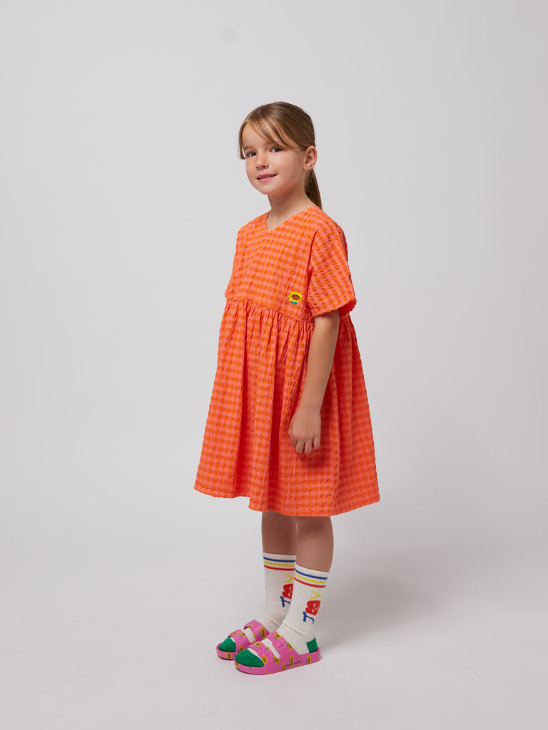 Vichy Woven Dress by Bobo Choses