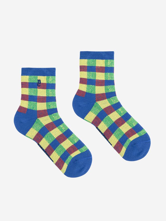 BC Vichy Short Socks by Bobo Choses