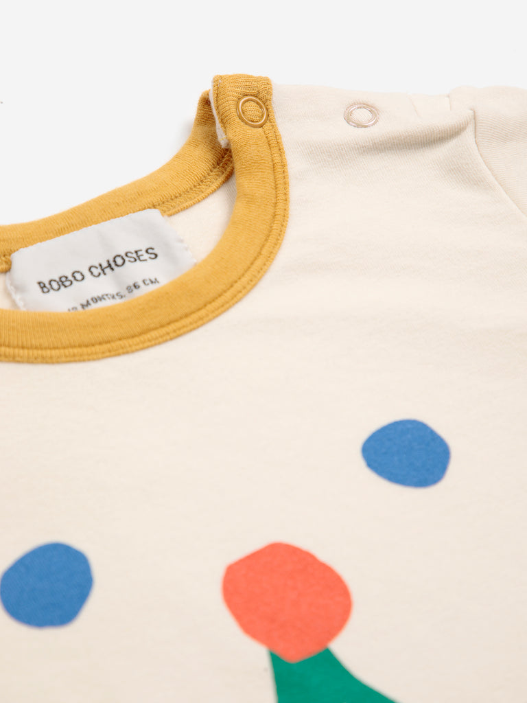 Baby Funny Face T-shirt by Bobo Choses