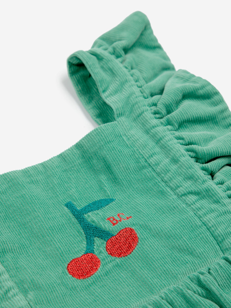 Baby Cherry Corduroy Overalls by Bobo Choses