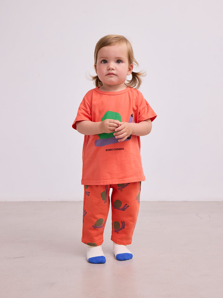 Baby Funny Snail T-Shirt by Bobo Choses