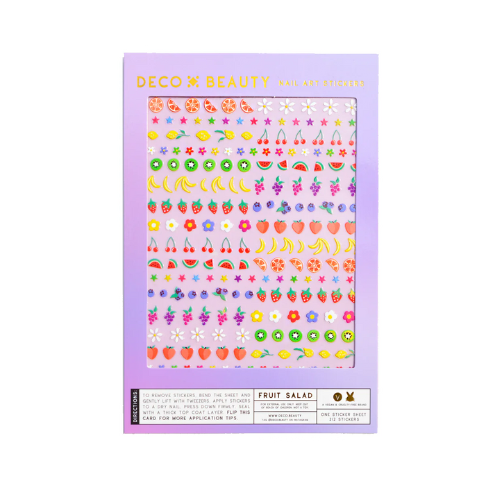 Fruit Salad Nail Art Stickers by Deco Beauty