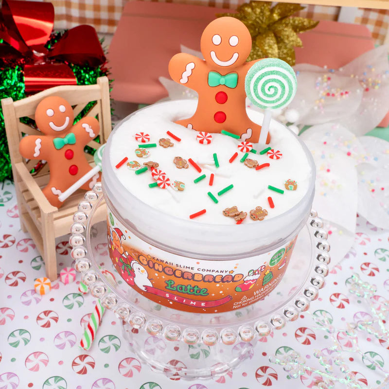 Gingerbread Latte Butter Slime by The Kawaii Company