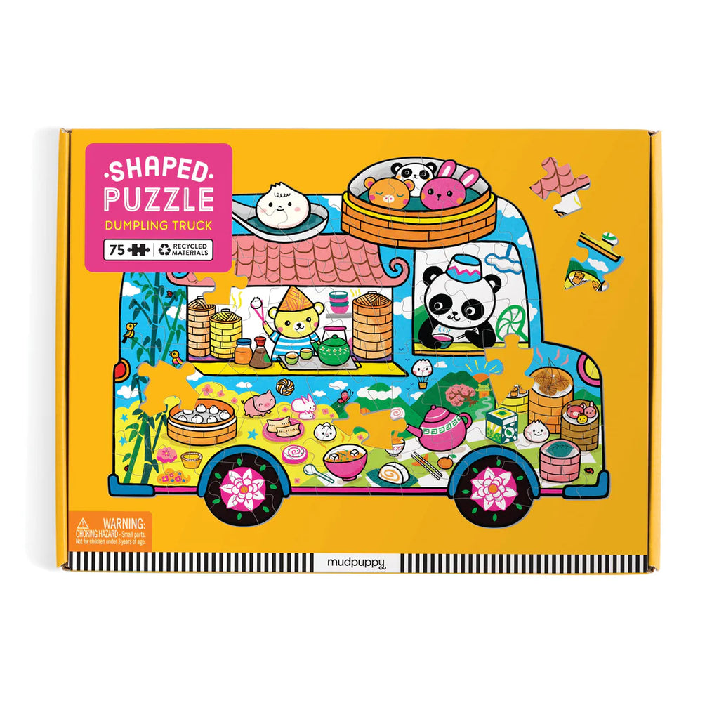 Dumpling Truck Shaped Puzzle by Mudpuppy