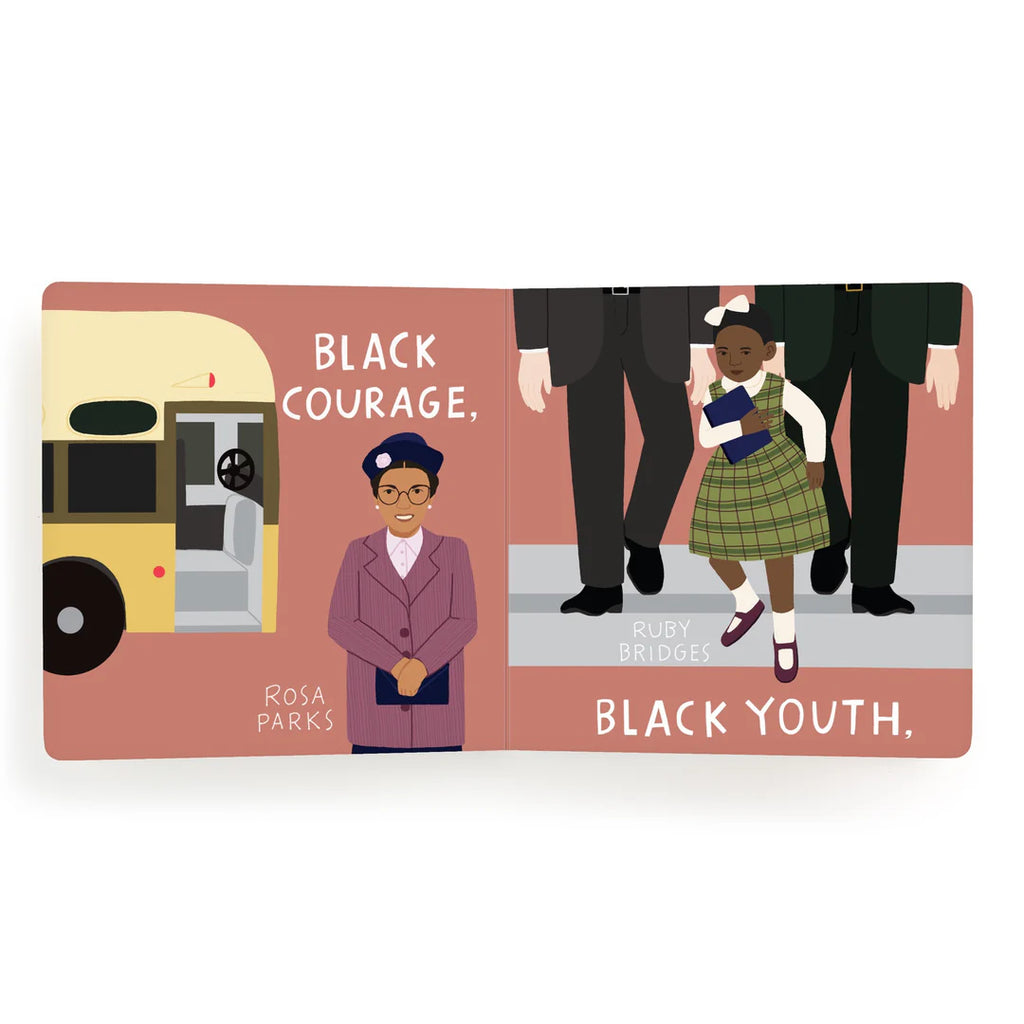 We Are Black History Board Book by Tequitia Andrews