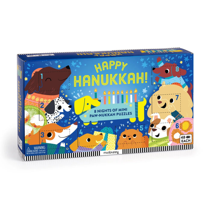 Happy Hanukkah! Countdown Puzzle Set by Mudpuppy