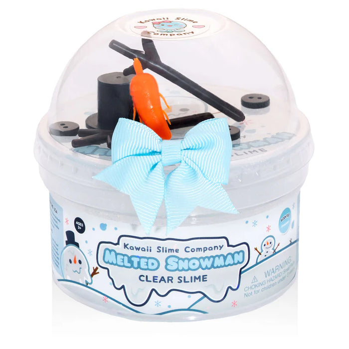 Melted Snowman Clear Putty Slime by The Kawaii Company