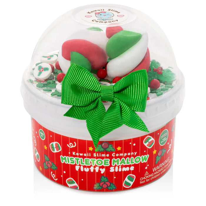 Mistletoe Mallow Fluffy Slime by The Kawaii Company