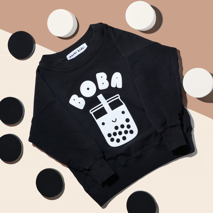 Boba Baby + Kids + Adult Sweatshirt