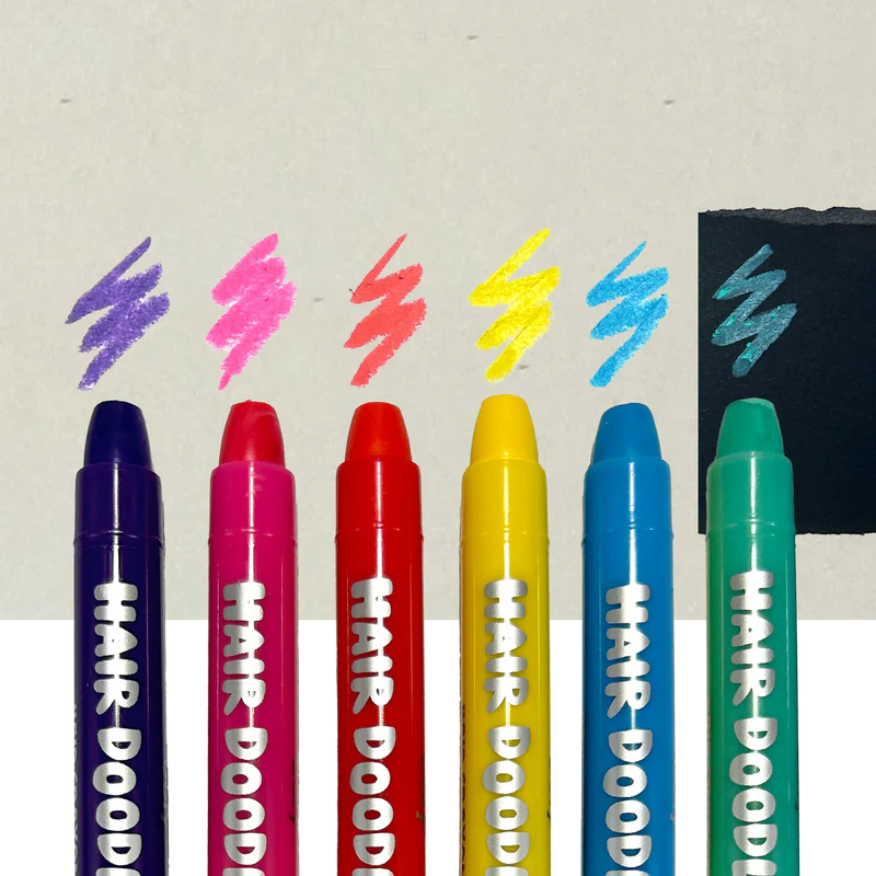 Hair Doodlers: Hair Crayons by Ooly