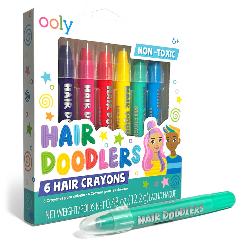 Hair Doodlers: Hair Crayons by Ooly