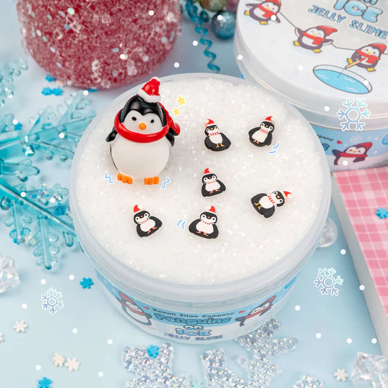 Penguins On Ice Jelly Slime by The Kawaii Company