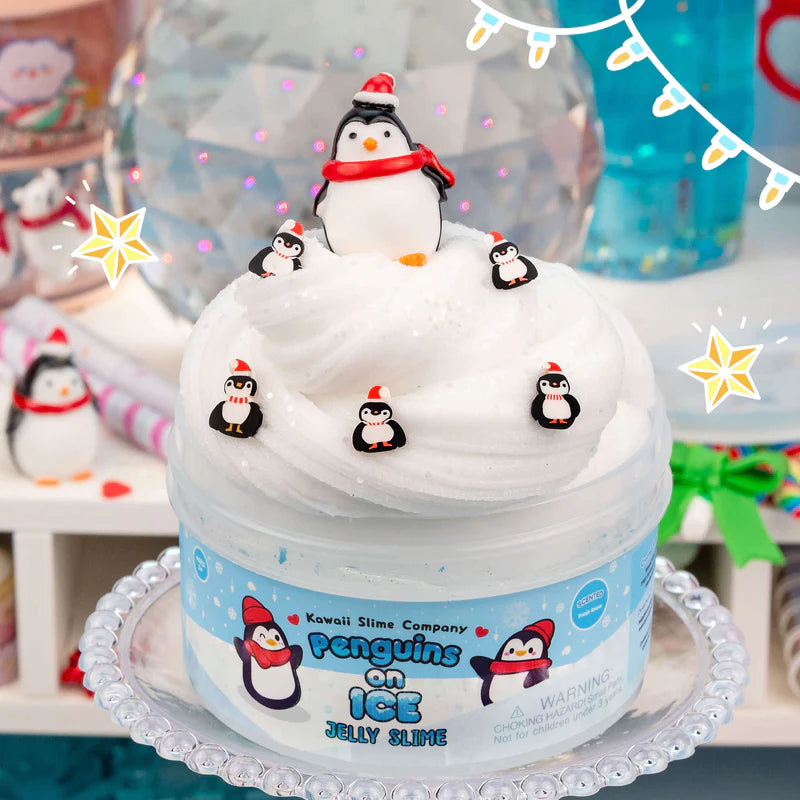 Penguins On Ice Jelly Slime by The Kawaii Company