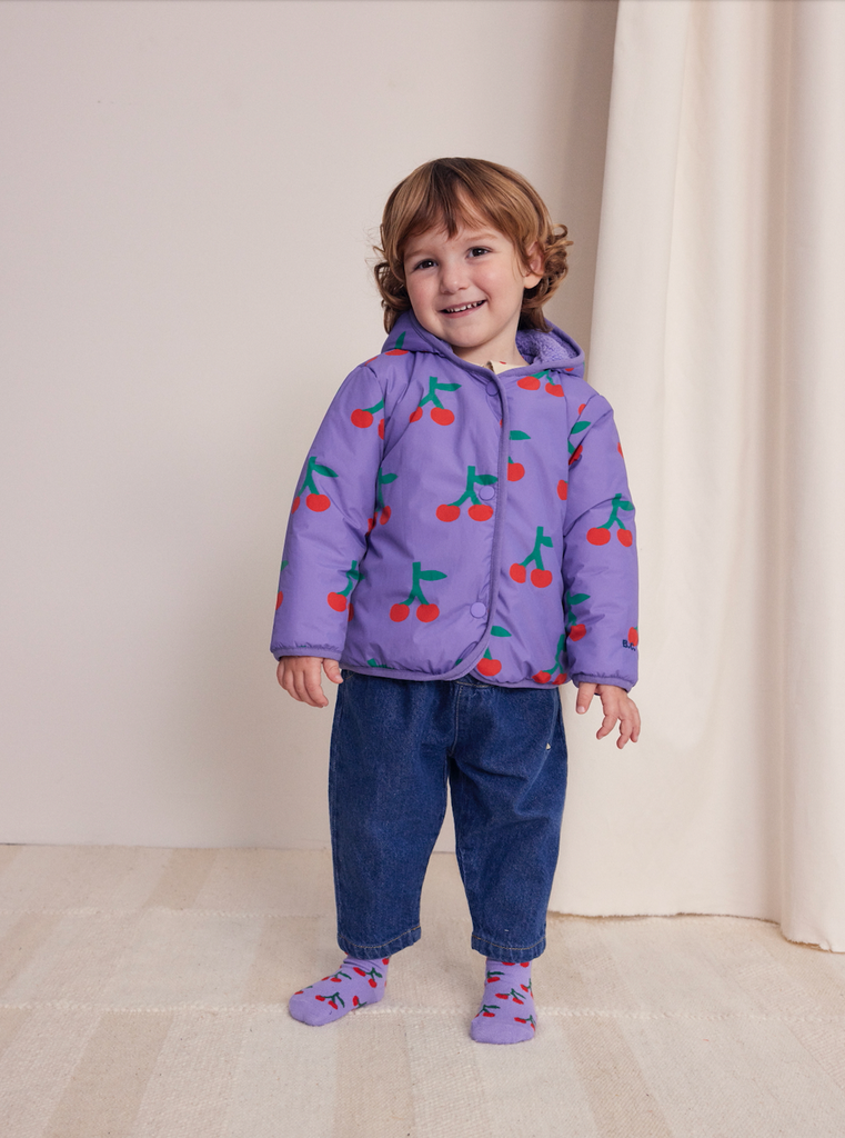 Baby Cherry All Over Anorak by Bobo Choses