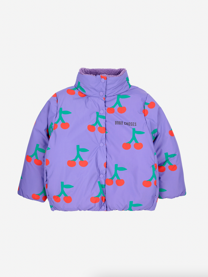 SALE Bobo Cherry All Over Anorak by Bobo Choses