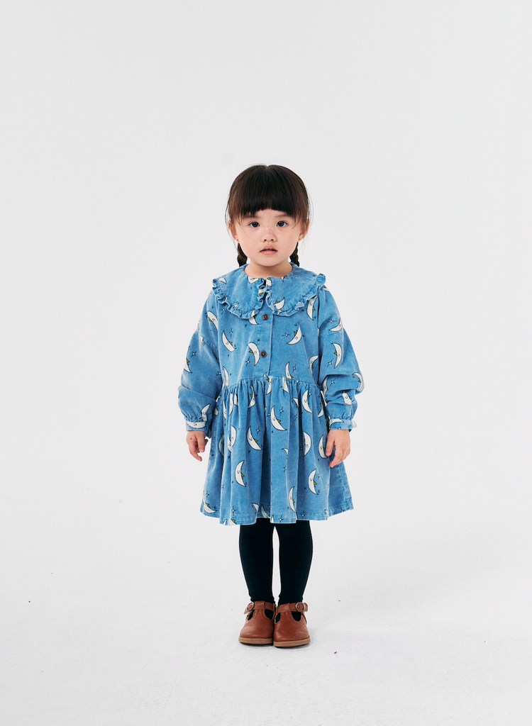 Beneath the Moon Corduroy Dress by Bobo Choses